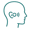 Knochenleitung icon